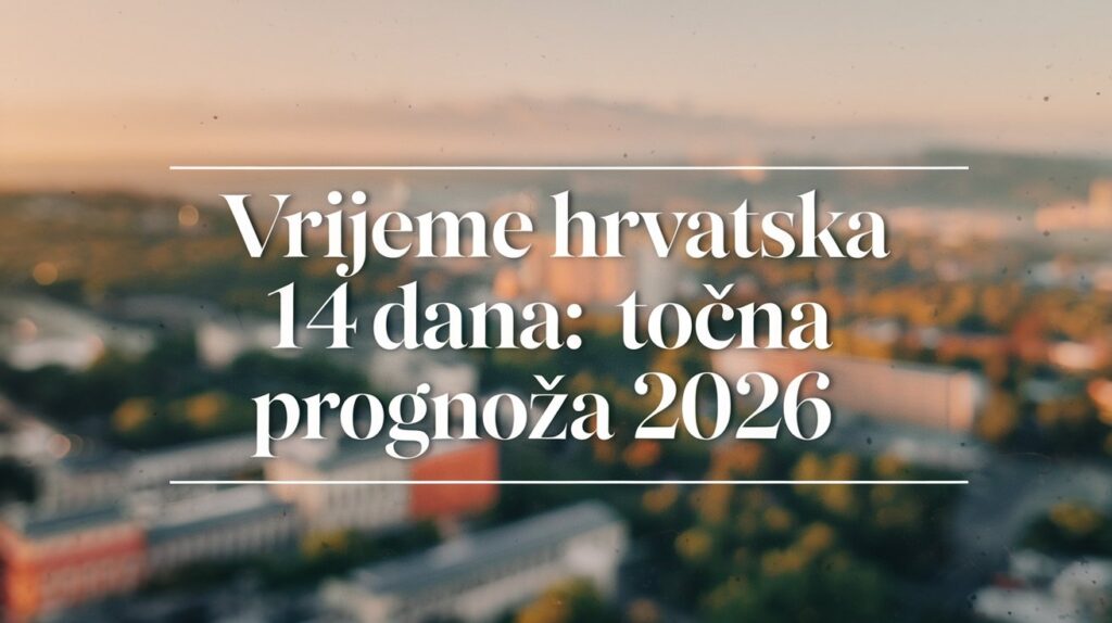Vrijeme Hrvatska 14 Dana: Točna Prognoza 2026