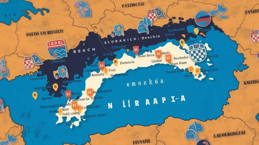 Najljepše Plaže u Hrvatskoj s Kartom 2026 | Kompletni Vodič
