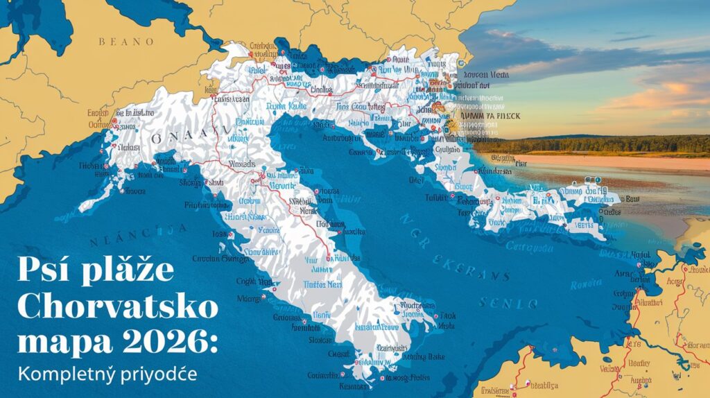 Psí Pláže Chorvatsko Mapa 2026: Kompletní Průvodce